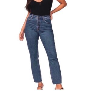 Abercrombie & Fitch curve love the mom high rise